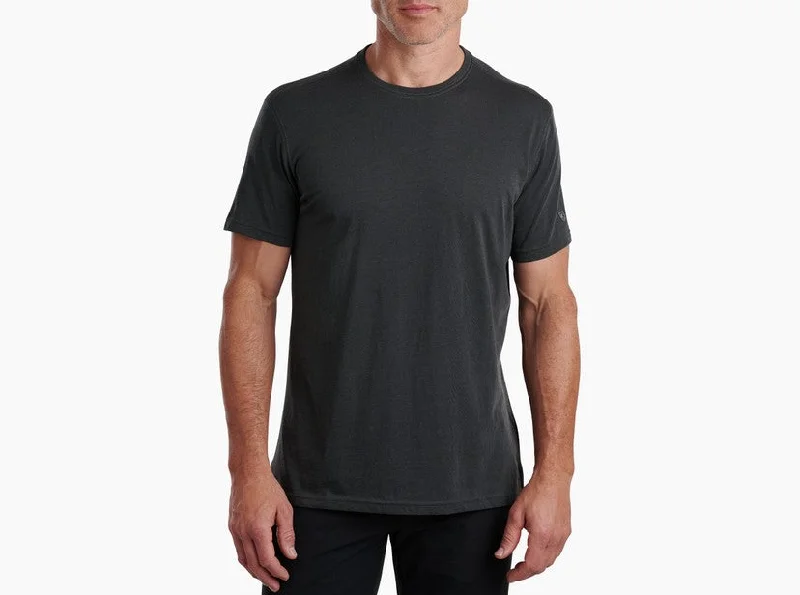 Men Short Sleeve Shirts with Elastic - Cuffed Sleeves for a Snug and Stylish FitKuhl Brazen KUHLDRY SS Crew - Men's