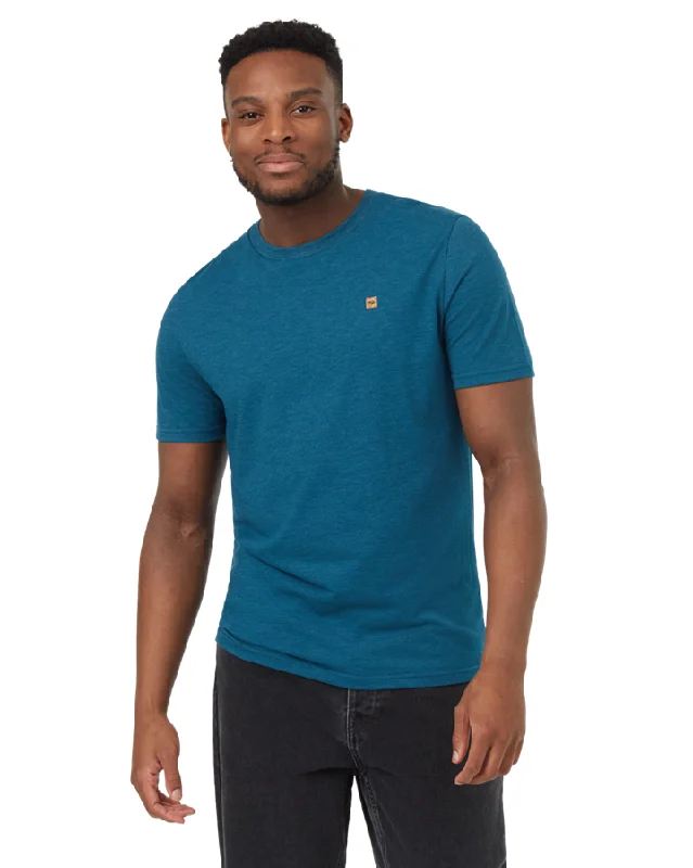 Men Short Sleeve Shirts with Elastic - Cuffed Sleeves for a Snug and Stylish FitTentree TreeBlend Classic SS T-Shirt - Men's