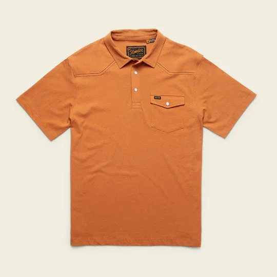 Men Short Sleeve Shirts with Raglan Sleeves for a Comfortable and Easy - Wearing FitMen's Ranchero Polo