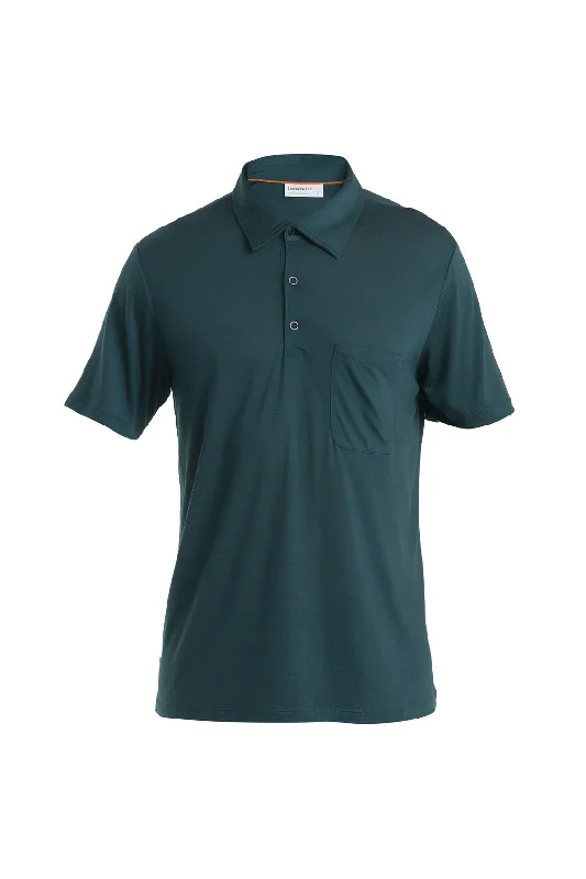 Men Short Sleeve Shirts with Raglan Sleeves for a Comfortable and Easy - Wearing FitIcebreaker Drayden SS Polo - Men's