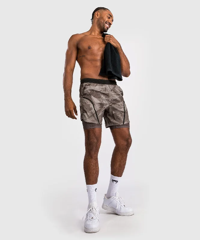 Men's Mesh - Lined Sports Shorts in White for Breathability during Basketball GamesVenum Electron 3.0 Training shorts - Sand