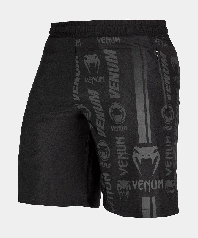 Men's Anti - Odor Bamboo - Blend Sports Shorts in Green for Long - Duration TrainingVenum Logos Training Shorts - Black/Black