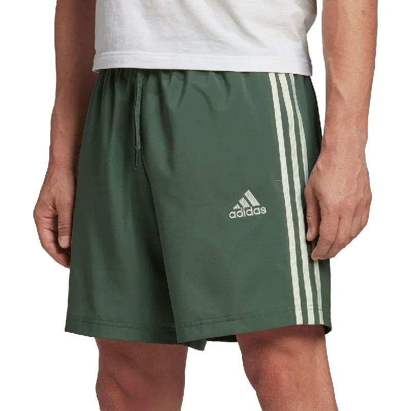 Men's Anti - Odor Bamboo - Blend Sports Shorts in Green for Long - Duration Trainingadidas AeroReady Essentials Chelsea 3 Stripes Mens Training Shorts - Green