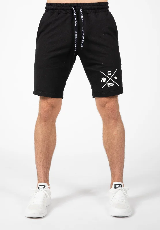 Men's flat - front chino shorts for semi - formal summer eventsCisco Shorts - Black/White