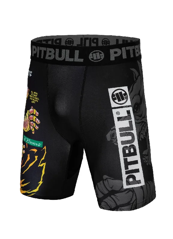 Men's distressed cotton shorts for a bohemian - inspired styleCompression shorts Masters Of BJJ Hilltop