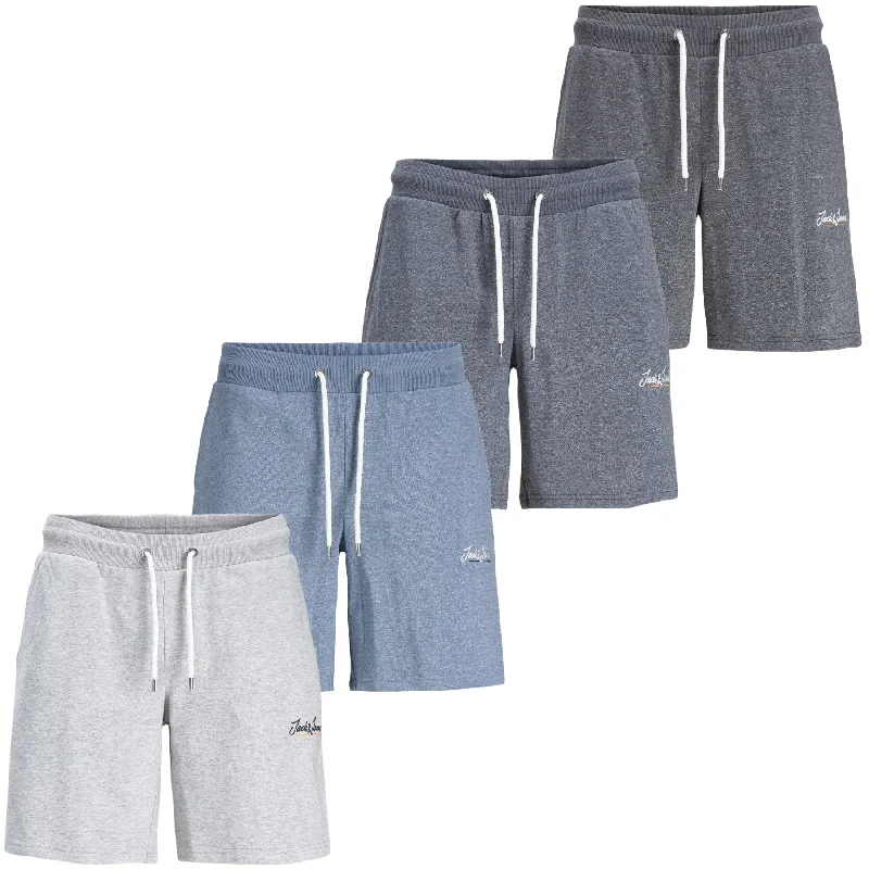 Men's high - waisted swim shorts with UPF protection for beach vacationsJack & Jones Mens Sweat Jog Shorts 'Jji Tons'