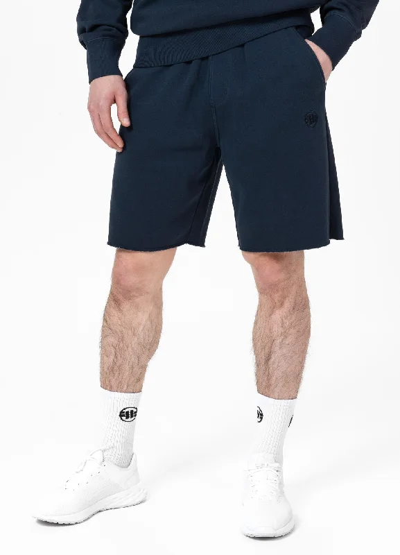 Men's wide - leg linen blend shorts for a relaxed beachside vibeSweat shorts Lancaster