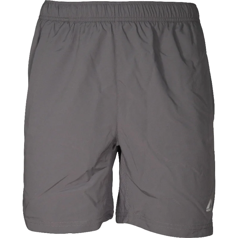 Men's pleated front twill shorts for a classic and sophisticated appearanceMore Mile Aspire 7 Inch Mens Running Shorts - Grey