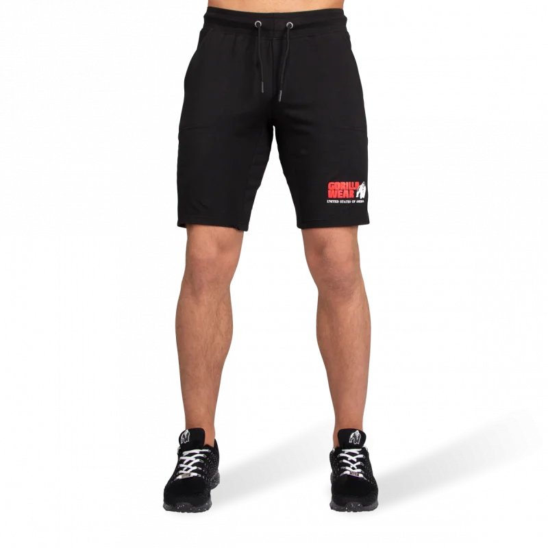 Men's neon - colored athletic shorts for high - visibility workoutsSAN ANTONIO SHORTS - BLACK