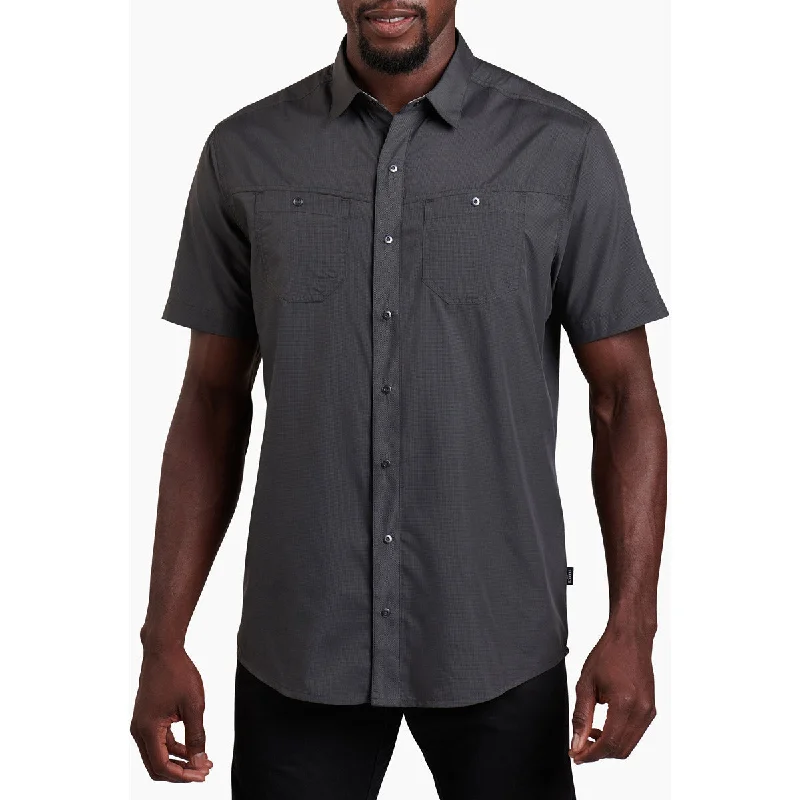 Men Short Sleeve Shirts with Embroidered Logos or Patterns for a Personal TouchMen's Stealth Short Sleeve Shirt