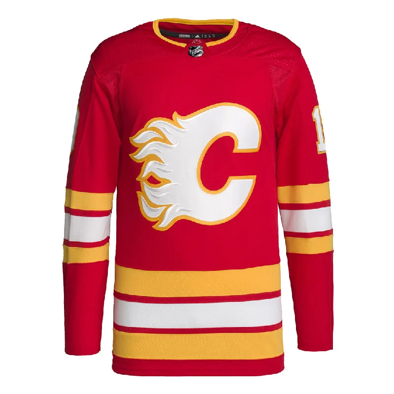 Replica Men Jerseys of Popular Sports Teamsadidas - Men's Calgary Flames Matthew Tkachuk Home Authentic Jersey (H56836)