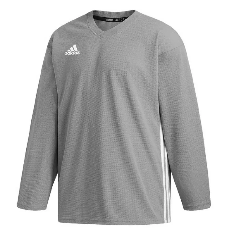 Men Jerseys with Moisture - Wicking Fabric for Athletic Performanceadidas - Men's Hockey adiTeam Practice Goalie Training Jersey (EC7630)