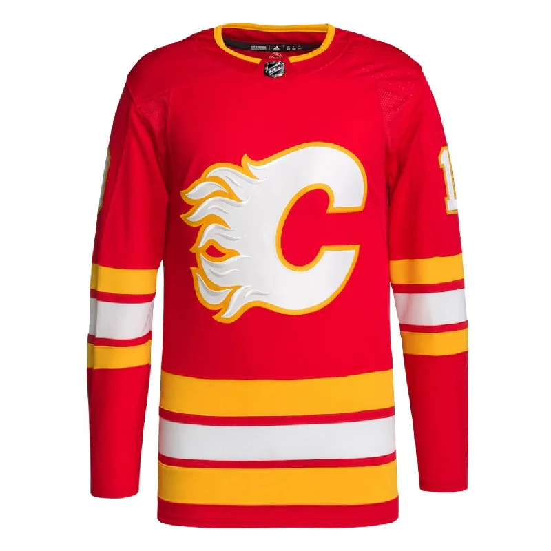 Men Jerseys with Reinforced Stitching for Durabilityadidas - Men's Calgary Flames Authentic Jonathan Huberdeau Home Jersey (IN0842)