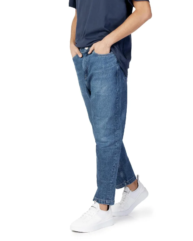 Men's Jeans with an Elastic Waistband for Ultimate ComfortTommy Hilfiger Jeans Classic  Zip and Button Jeans