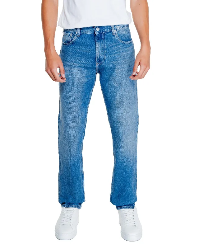 Plus Size Men's Bootcut Jeans with a Relaxed Waist for a Classic and Comfortable FitCalvin Klein Jeans  Men's Straight Leg Jeans in Medium Wash