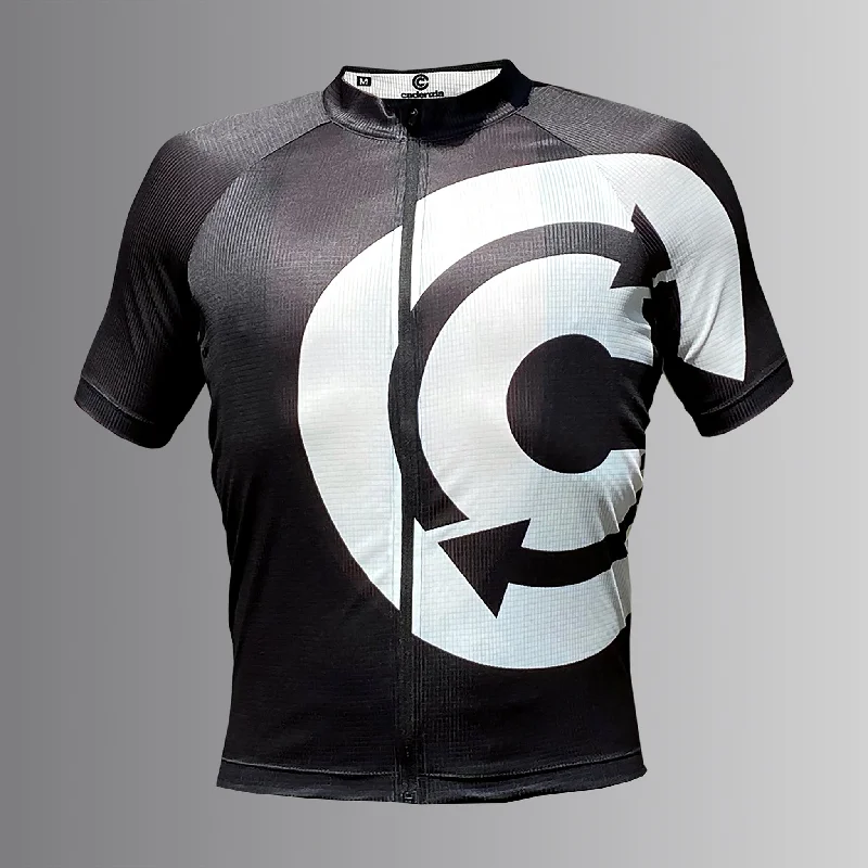 Men Jerseys with Reflective Stripes for Nighttime VisibilityMens Cadenzia CC jersey