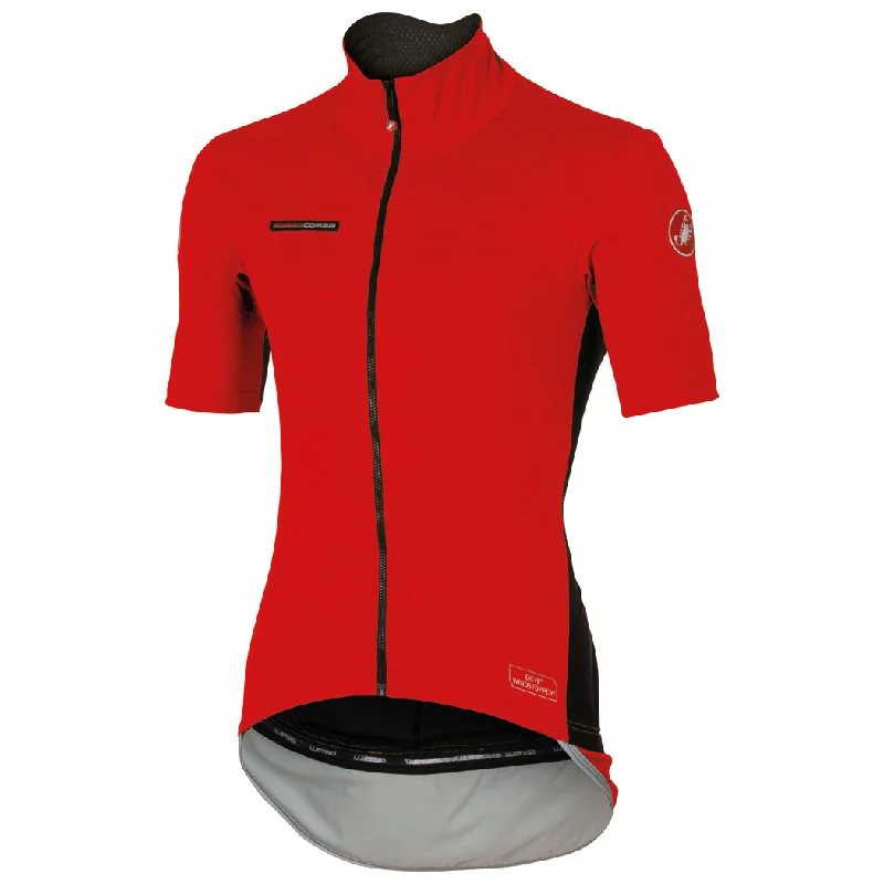 Men Jerseys with Adjustable V - Necklines for a Custom FitCastelli Mens Perfetto Light Jersey - Red