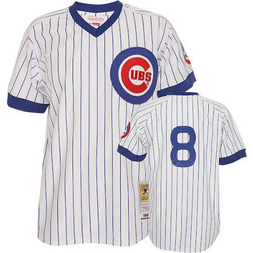 Men Jerseys with Contrast - Color Trim for a Stylish and Distinctive LookChicago Cubs Andre Dawson 1987 Mitchell & Ness Authentic Home Jersey