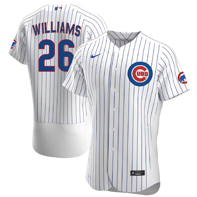 Men Jerseys with Ribbed Collars and Cuffs for a Classic and Durable LookChicago Cubs Billy Williams Nike Home Authentic Jersey