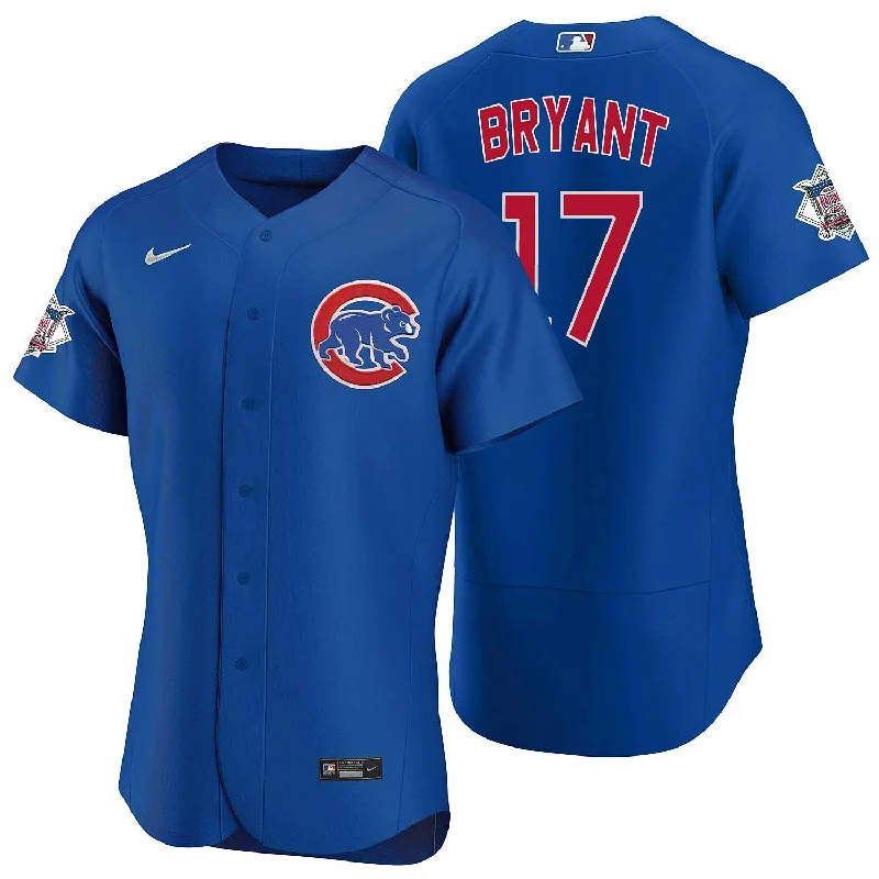 Men Jerseys with Stretch - Fabric for Freedom of MovementChicago Cubs Kris Bryant Nike Alternate Authentic Jersey