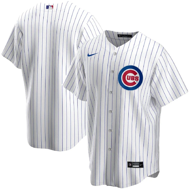 Men Jerseys with Embroidered Team Logos and Player NamesChicago Cubs Nike Home Replica Jersey