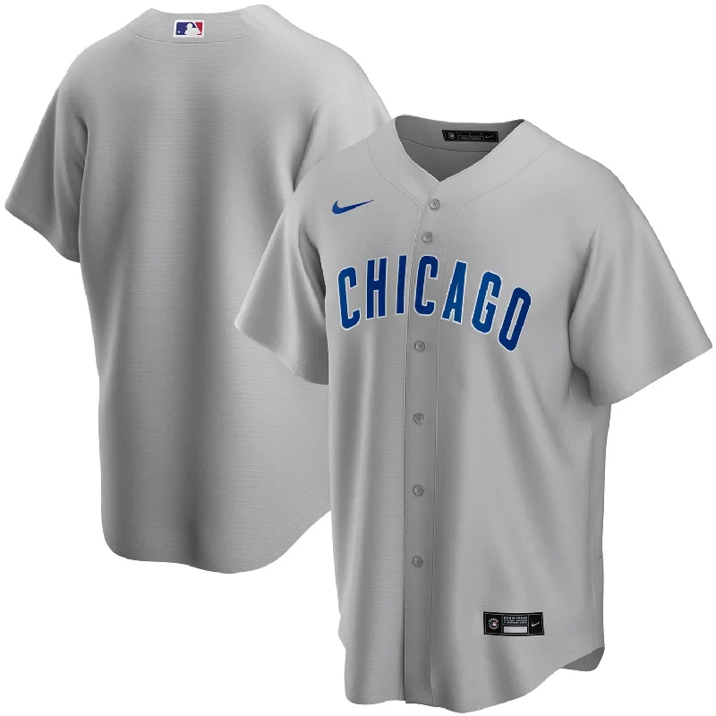 Men Jerseys with Hidden Pocket for Small Item StorageChicago Cubs Nike Road Replica Jersey