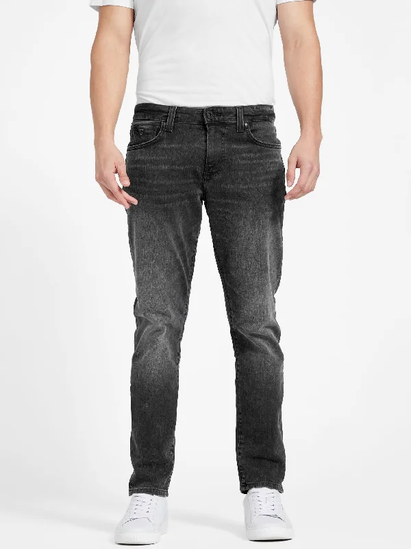 Men's Low - Rise Jeans in a Light Wash for a Casual and Youthful LookEco Halsted Tapered Jeans