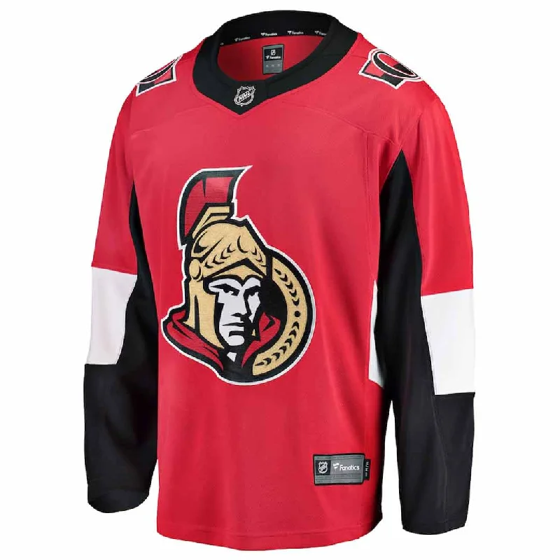 Men Jerseys with Lightweight and Breathable Materials for Optimal ComfortFanatics - Men's Ottawa Senators Home Breakaway Jersey (879M OSEH 2AB BWH)