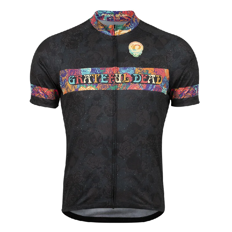 Men Jerseys with Reflective Stripes for Nighttime VisibilityGrateful Dead x PEARL iZUMi Men's Rambler Classic Jersey