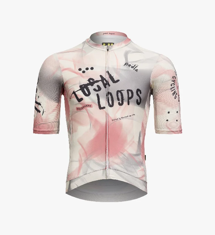 Men Jerseys with Lightweight and Breathable Materials for Optimal ComfortLOCAL LOOPS / Men's Classic Jersey - Club Almond