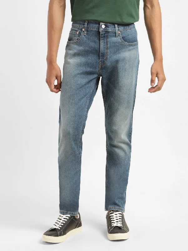 Men's High - Waisted Jeans in a Medium Wash for a Vintage - Style RevivalMen's 512 Blue Slim Tapered Fit Jeans