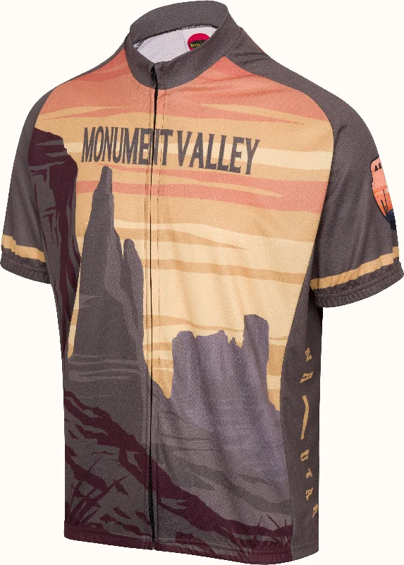 Men Jerseys with Reinforced Stitching for Durability2024 Monument Valley Men's Cycling Jersey