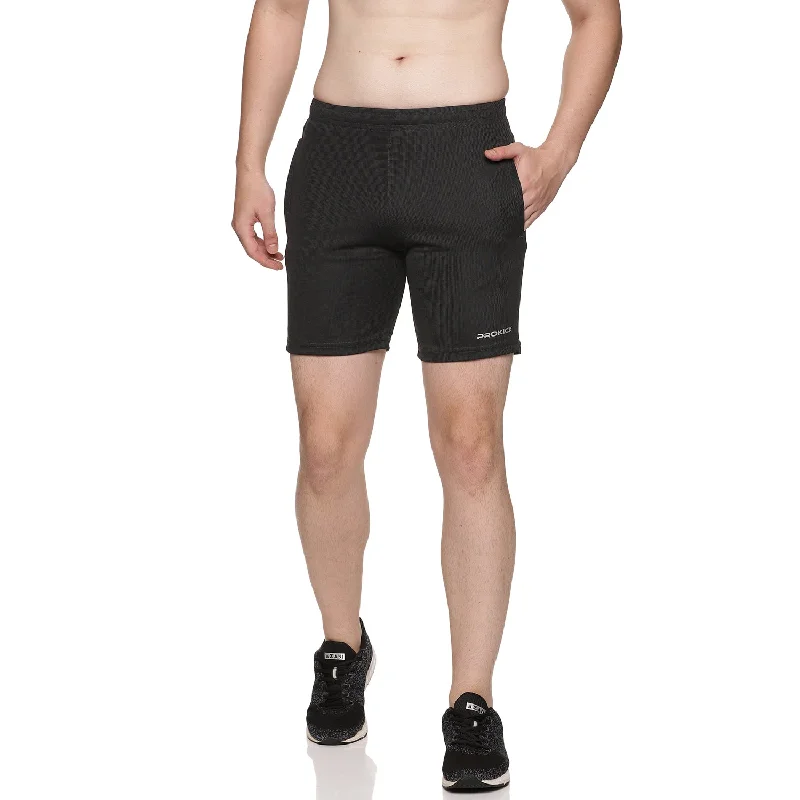 Men's Split - Hem Sports Shorts in Yellow for a Stylish Look during Tennis MatchesProkick Elite Badminton Shorts for Men