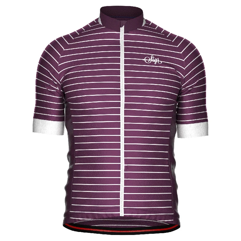 Men Jerseys with Team - Specific Colorways for a Show of SupportPurple Horizon Men's Cycling Jersey