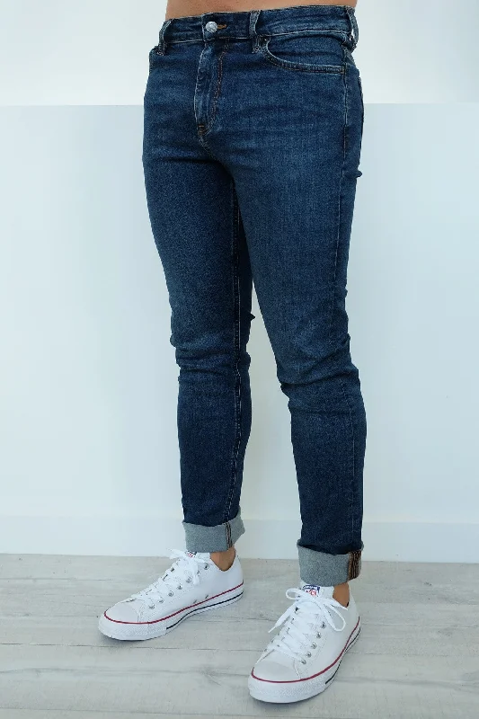 Plus Size Men's Relaxed Fit Jeans with a Faded Wash for a Vintage - Inspired LookR2 Slim & Narrow Jean Atlantis Blue