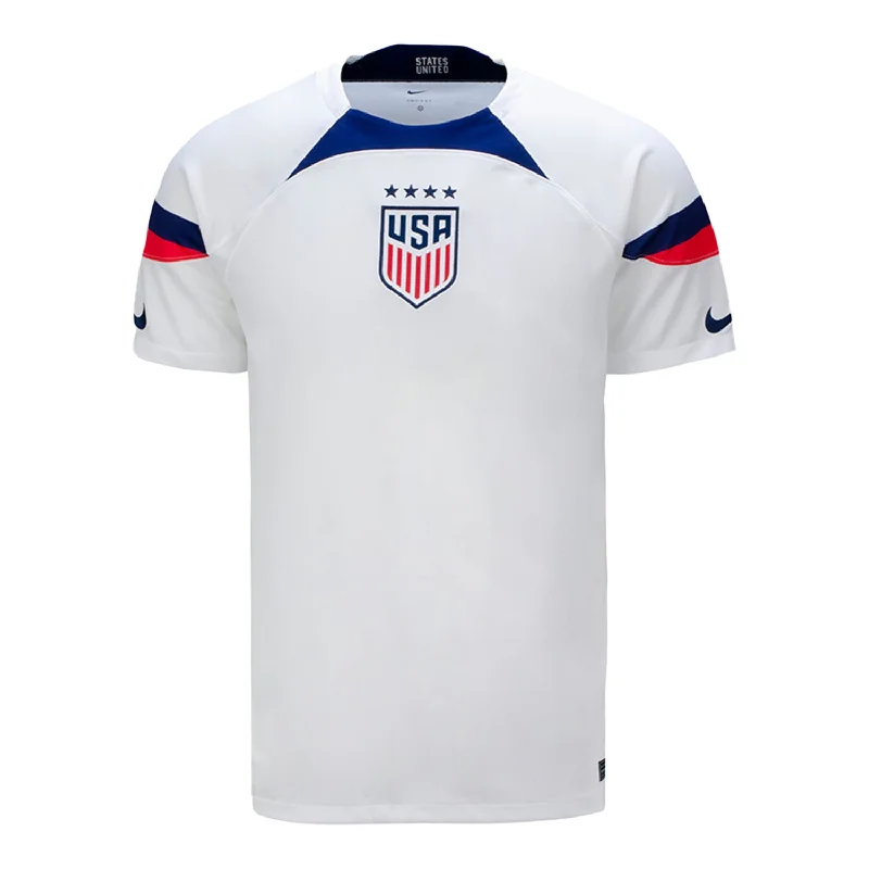 Men Jerseys with Hidden Pocket for Small Item StorageMen's Nike 2022 USWNT Stadium Home Jersey