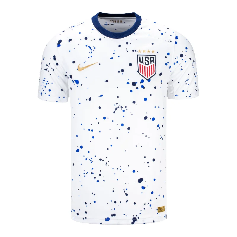 Men Jerseys with Moisture - Wicking Fabric for Athletic PerformanceNike USWNT 2023 Home Jersey - Men's Stadium Replica