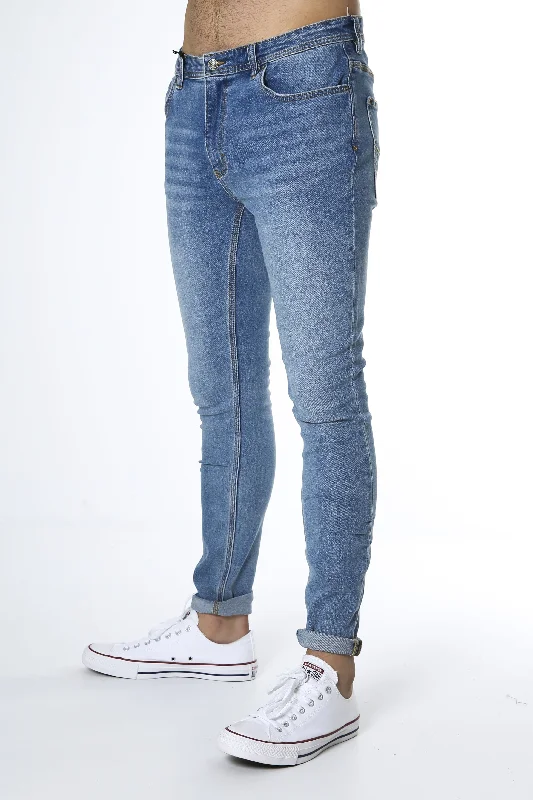 Men's Straight Leg Raw Denim Jeans for a Minimalist and Durable OptionZ-One Jean Swift Blue