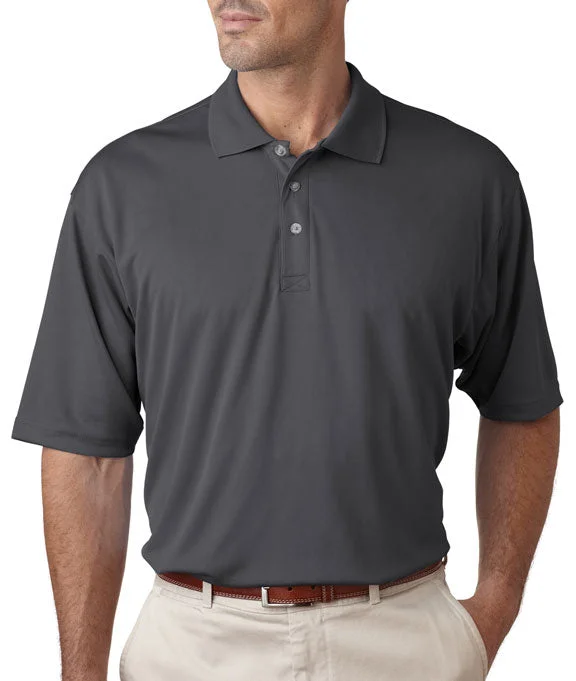 Men Sports Polo with Stretch8405 - UltraClub Mens Cool & Dry Sport Polo Shirt | Charcoal