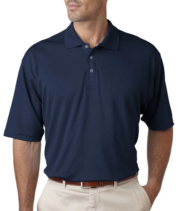 Men Sports Polo with Stretch8405 - UltraClub Mens Cool & Dry Sport Polo Shirt | Navy