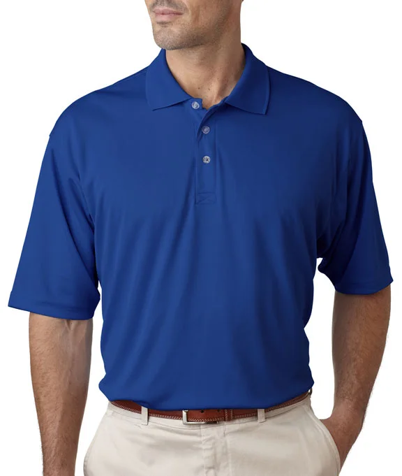 Men Sports Polo with Ribbed Collars and Cuffs for a Secure Fit8405 - UltraClub Mens Cool & Dry Sport Polo Shirt | Royal