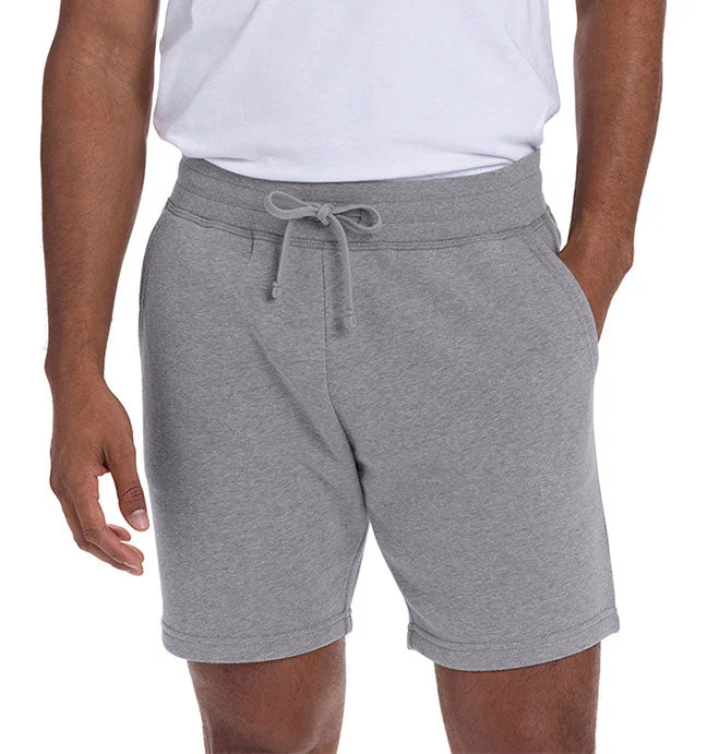 Plus Size Men's Board - Short - Style Sports Shorts in Blue for Surfing and Water Sports9903 - Next Level Unisex Fleece Sweatshorts | Heather Grey