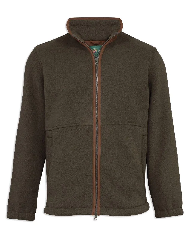 Men Fleece with Reflective Stripes for Nighttime VisibilityAlan Paine Aylsham Fleece Jacket