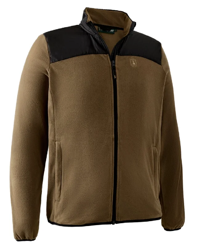 Men Fleece with Contrast Stitching for a Stylish LookDeerhunter Northward Fleece Jacket