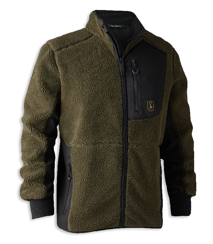 Men Fleece in Heathered Colors for a Subtle LookDeerhunter Rogaland Fiber Pile Jacket