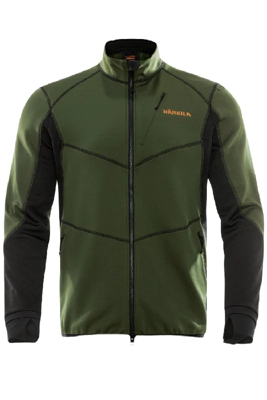 Men Fleece with Embroidered Logos for a Branded LookHarkila Scandinavian Fleece Jacket