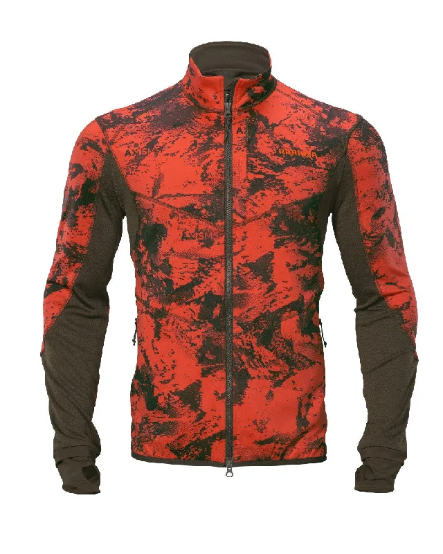 Men Fleece with Thumbholes to Keep Hands WarmHarkila Wildboar Pro Camo Fleece Jacket