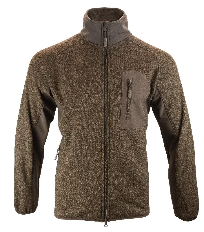 Men Fleece with Embroidered Logos for a Branded LookJack Pyke Weardale Knitted Jacket