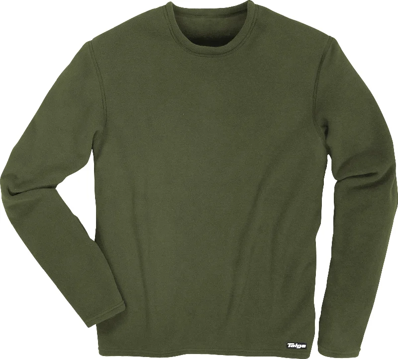 Anti - Pilling Men Fleece with a Smooth Outer LayerPower Stretch® 100 Crewneck