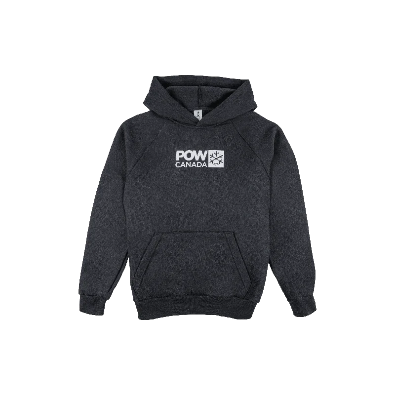 Men Fleece with Moisture - Wicking Properties for Active UsePROTECT OUR WINTERS POW Logo Pullover Hoodie Black